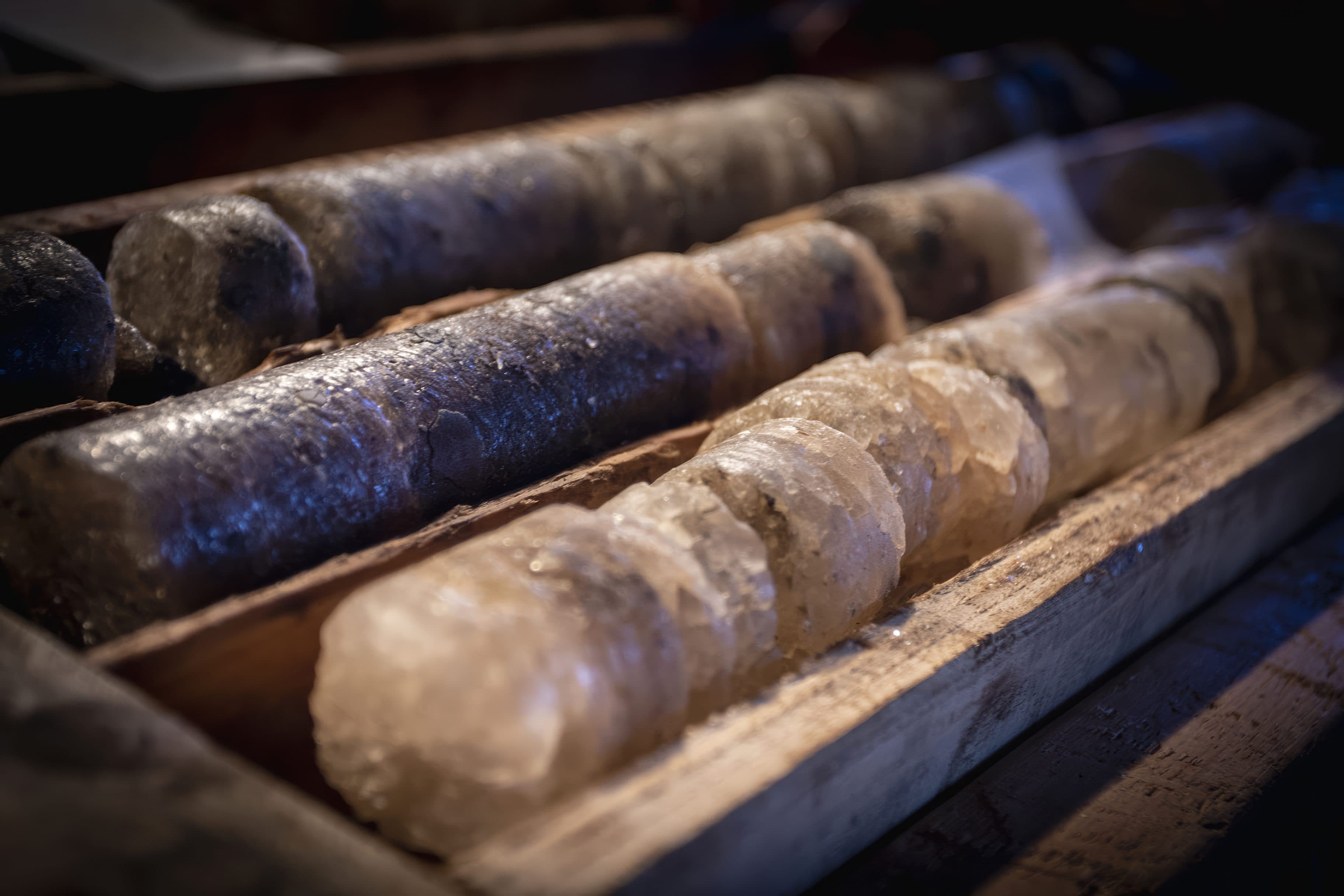High-purity salt drill cores from the Great Atlantic deposit